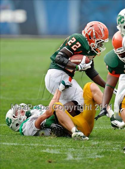 Thumbnail 2 in Providence Catholic vs. Morgan Park (Chicago Kickoff Classic) photogallery.