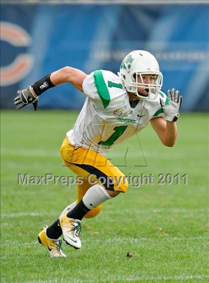 Thumbnail 3 in Providence Catholic vs. Morgan Park (Chicago Kickoff Classic) photogallery.