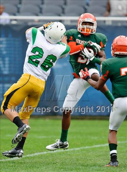 Thumbnail 1 in Providence Catholic vs. Morgan Park (Chicago Kickoff Classic) photogallery.