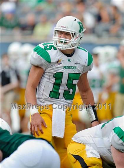 Thumbnail 1 in Providence Catholic vs. Morgan Park (Chicago Kickoff Classic) photogallery.