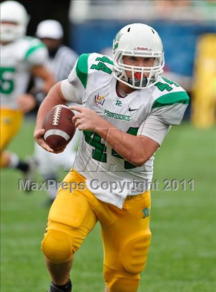 Thumbnail 2 in Providence Catholic vs. Morgan Park (Chicago Kickoff Classic) photogallery.