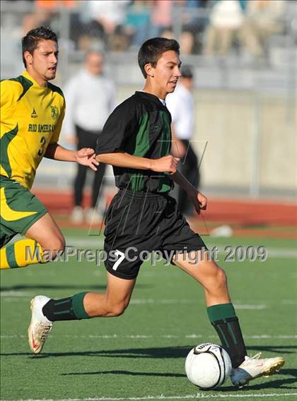 Thumbnail 3 in El Camino vs. Rio Americano (CIF SJS D3 Final) photogallery.