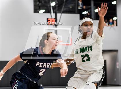 Thumbnail 3 in Perry vs. St. Mary's (Nike Tournament of Champions) photogallery.