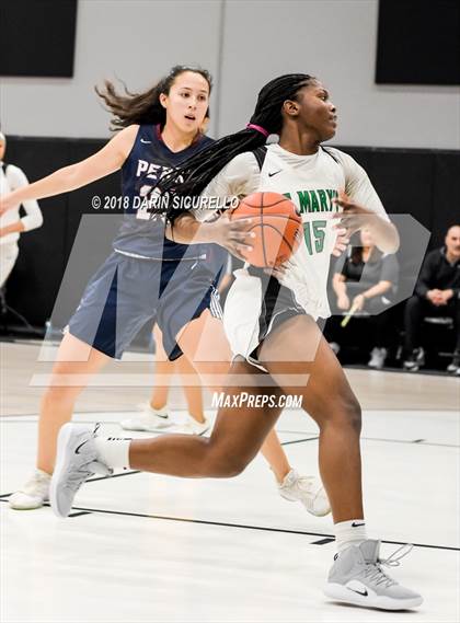 Thumbnail 1 in Perry vs. St. Mary's (Nike Tournament of Champions) photogallery.