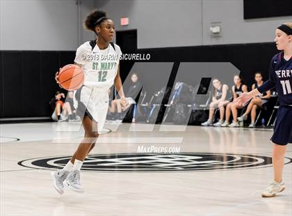 Thumbnail 2 in Perry vs. St. Mary's (Nike Tournament of Champions) photogallery.