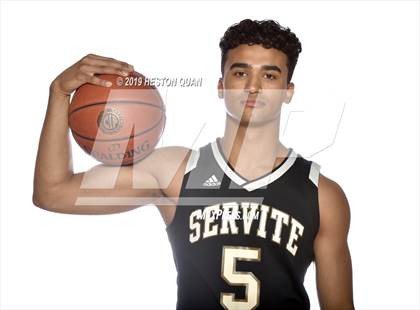 Thumbnail 1 in Trinity League Media Day - Servite photogallery.
