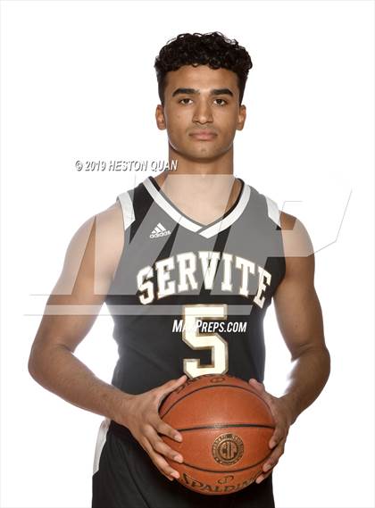 Thumbnail 1 in Trinity League Media Day - Servite photogallery.