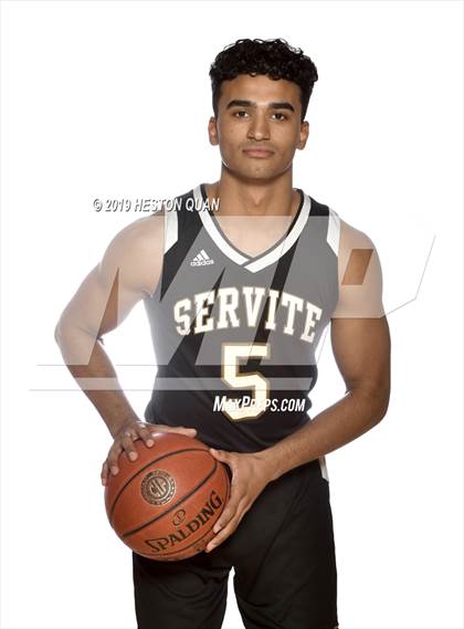 Thumbnail 2 in Trinity League Media Day - Servite photogallery.