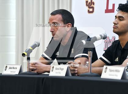 Thumbnail 1 in Trinity League Media Day - Servite photogallery.