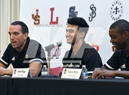 Thumbnail 1 in Trinity League Media Day - Servite photogallery.