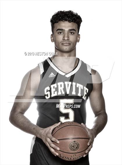 Thumbnail 1 in Trinity League Media Day - Servite photogallery.