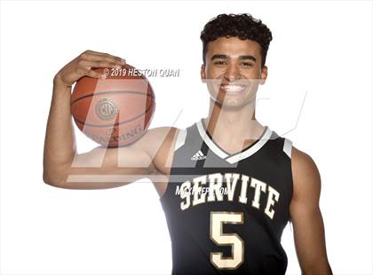 Thumbnail 2 in Trinity League Media Day - Servite photogallery.