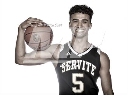 Thumbnail 2 in Trinity League Media Day - Servite photogallery.