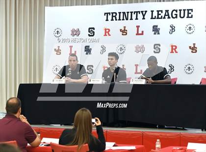 Thumbnail 1 in Trinity League Media Day - Servite photogallery.