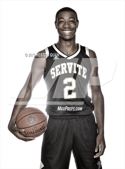 Thumbnail 2 in Trinity League Media Day - Servite photogallery.