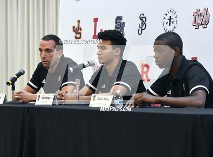 Thumbnail 3 in Trinity League Media Day - Servite photogallery.
