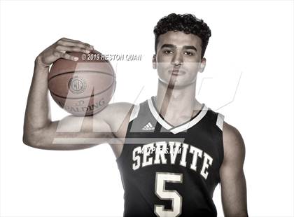 Thumbnail 1 in Trinity League Media Day - Servite photogallery.