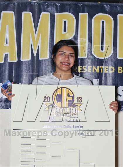 Thumbnail 3 in CIF State Girls Wrestling Championships (Awards) photogallery.