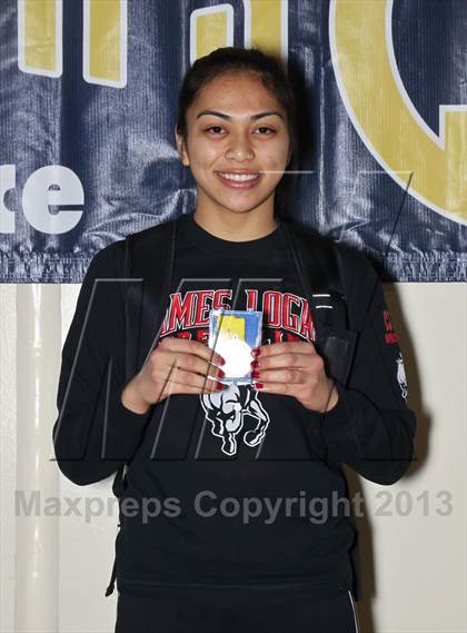 Thumbnail 2 in CIF State Girls Wrestling Championships (Awards) photogallery.