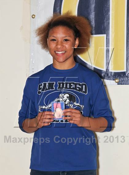 Thumbnail 3 in CIF State Girls Wrestling Championships (Awards) photogallery.
