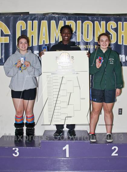Thumbnail 2 in CIF State Girls Wrestling Championships (Awards) photogallery.