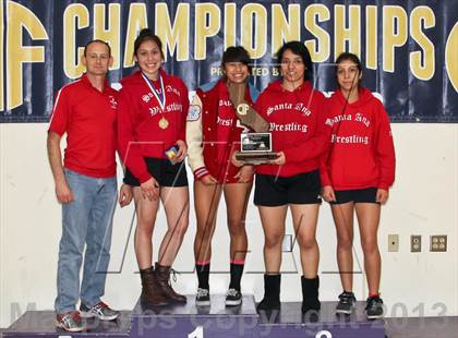 Thumbnail 1 in CIF State Girls Wrestling Championships (Awards) photogallery.
