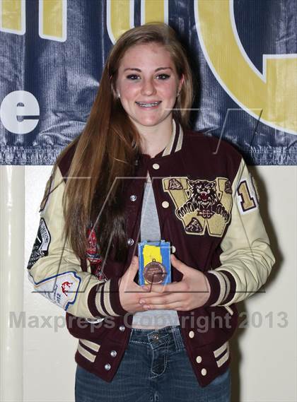 Thumbnail 2 in CIF State Girls Wrestling Championships (Awards) photogallery.