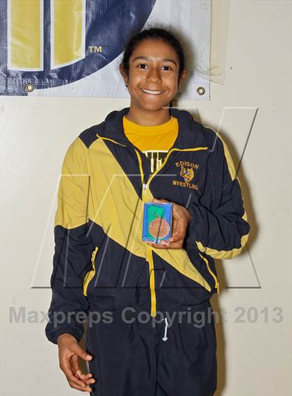 Thumbnail 2 in CIF State Girls Wrestling Championships (Awards) photogallery.