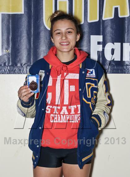 Thumbnail 2 in CIF State Girls Wrestling Championships (Awards) photogallery.