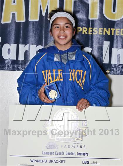 Thumbnail 3 in CIF State Girls Wrestling Championships (Awards) photogallery.