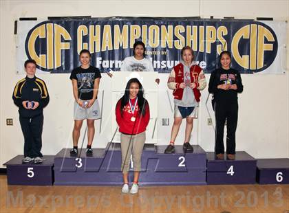 Thumbnail 2 in CIF State Girls Wrestling Championships (Awards) photogallery.
