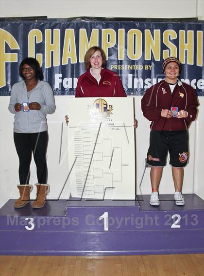 Thumbnail 1 in CIF State Girls Wrestling Championships (Awards) photogallery.