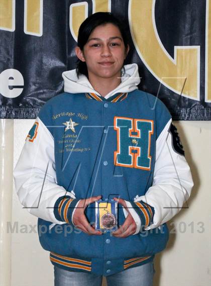 Thumbnail 3 in CIF State Girls Wrestling Championships (Awards) photogallery.