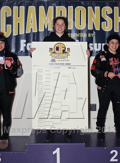 Thumbnail 1 in CIF State Girls Wrestling Championships (Awards) photogallery.