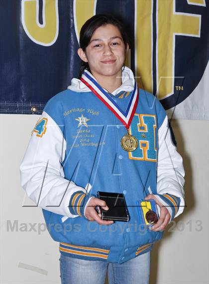 Thumbnail 1 in CIF State Girls Wrestling Championships (Awards) photogallery.