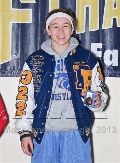 Thumbnail 3 in CIF State Girls Wrestling Championships (Awards) photogallery.