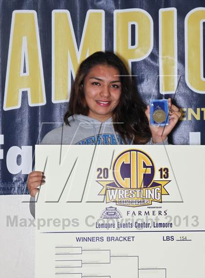 Thumbnail 3 in CIF State Girls Wrestling Championships (Awards) photogallery.