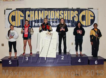 Thumbnail 2 in CIF State Girls Wrestling Championships (Awards) photogallery.