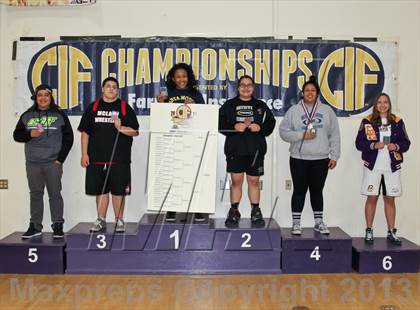 Thumbnail 1 in CIF State Girls Wrestling Championships (Awards) photogallery.