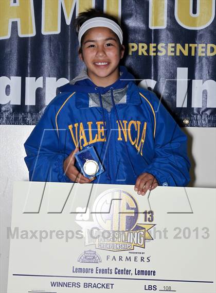 Thumbnail 1 in CIF State Girls Wrestling Championships (Awards) photogallery.