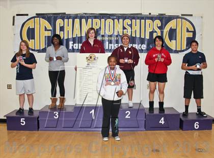 Thumbnail 3 in CIF State Girls Wrestling Championships (Awards) photogallery.