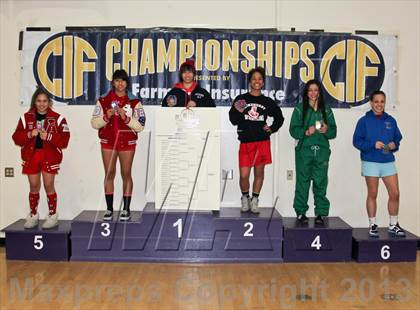Thumbnail 1 in CIF State Girls Wrestling Championships (Awards) photogallery.