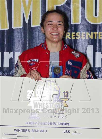Thumbnail 3 in CIF State Girls Wrestling Championships (Awards) photogallery.
