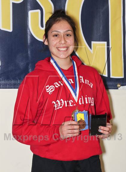 Thumbnail 2 in CIF State Girls Wrestling Championships (Awards) photogallery.