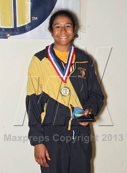 Thumbnail 3 in CIF State Girls Wrestling Championships (Awards) photogallery.