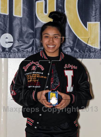 Thumbnail 2 in CIF State Girls Wrestling Championships (Awards) photogallery.