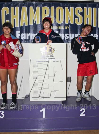 Thumbnail 3 in CIF State Girls Wrestling Championships (Awards) photogallery.