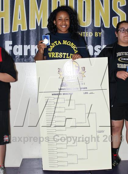 Thumbnail 3 in CIF State Girls Wrestling Championships (Awards) photogallery.