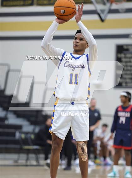 Thumbnail 3 in Whites Creek vs. Goodpasture Christian (Mt. Juliet Thanksgiving Tournament) photogallery.