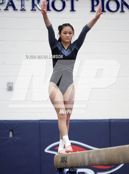 Thumbnail 2 in Patriot Gymnastics Meet photogallery.